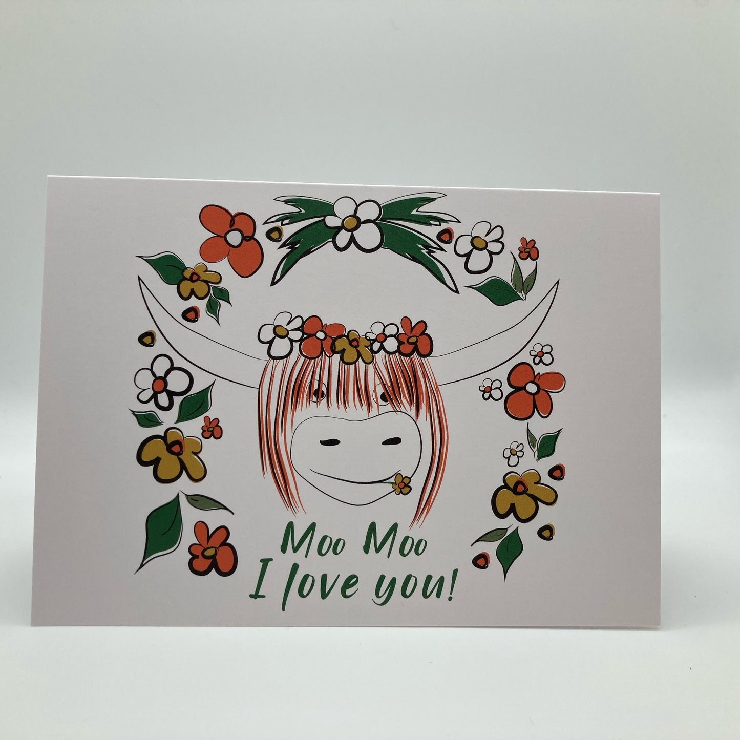 Greeting card - Moo Moo I love you!