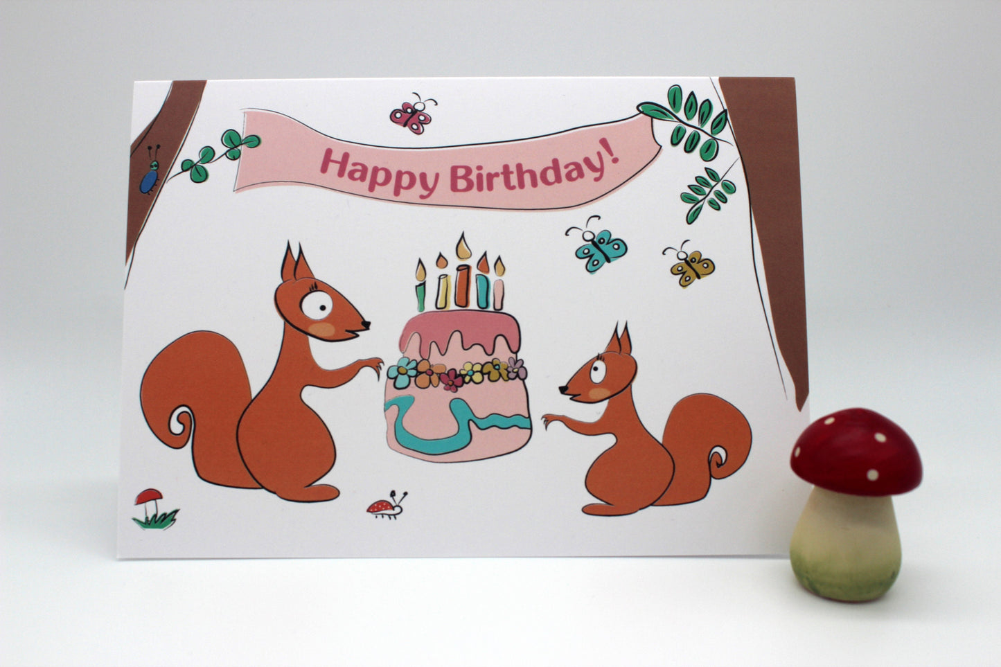 Forest Friends Birthday Card