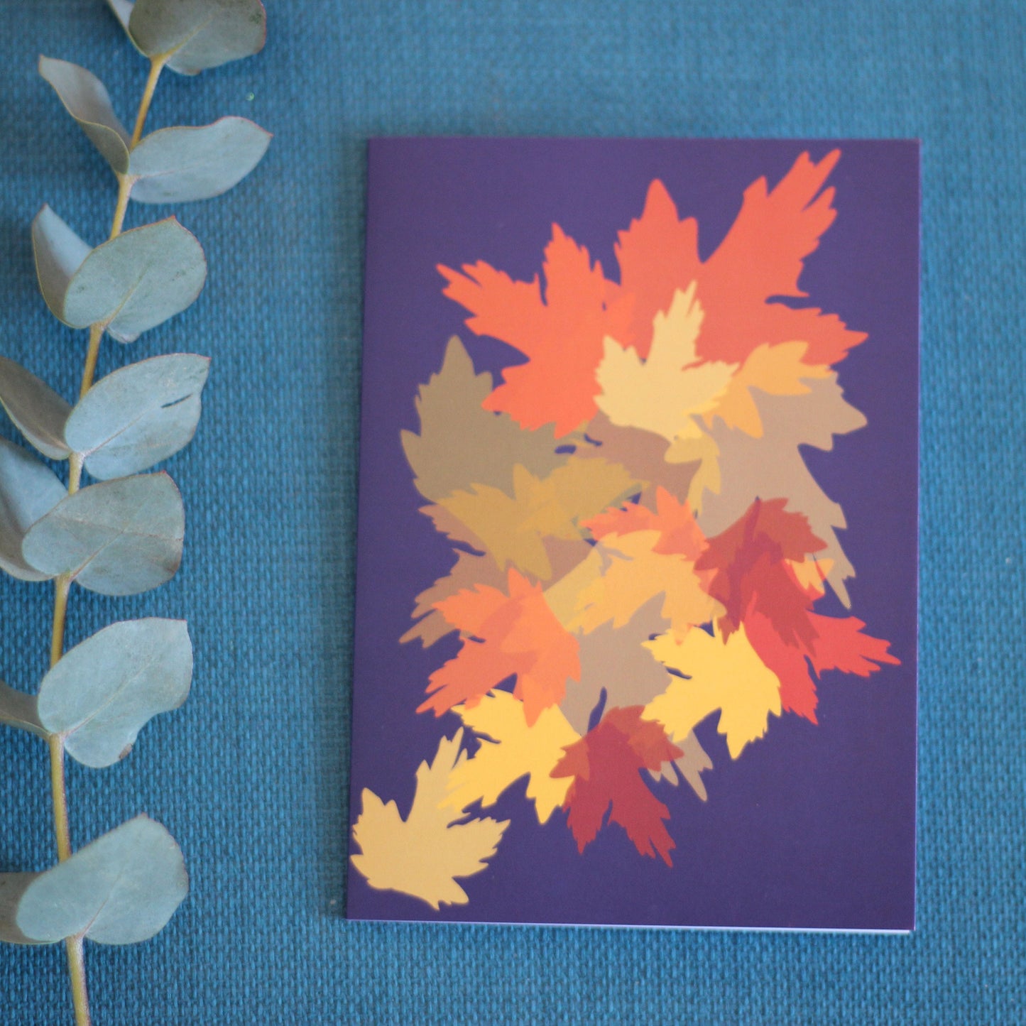 Greeting Card - Autumnal Leaves