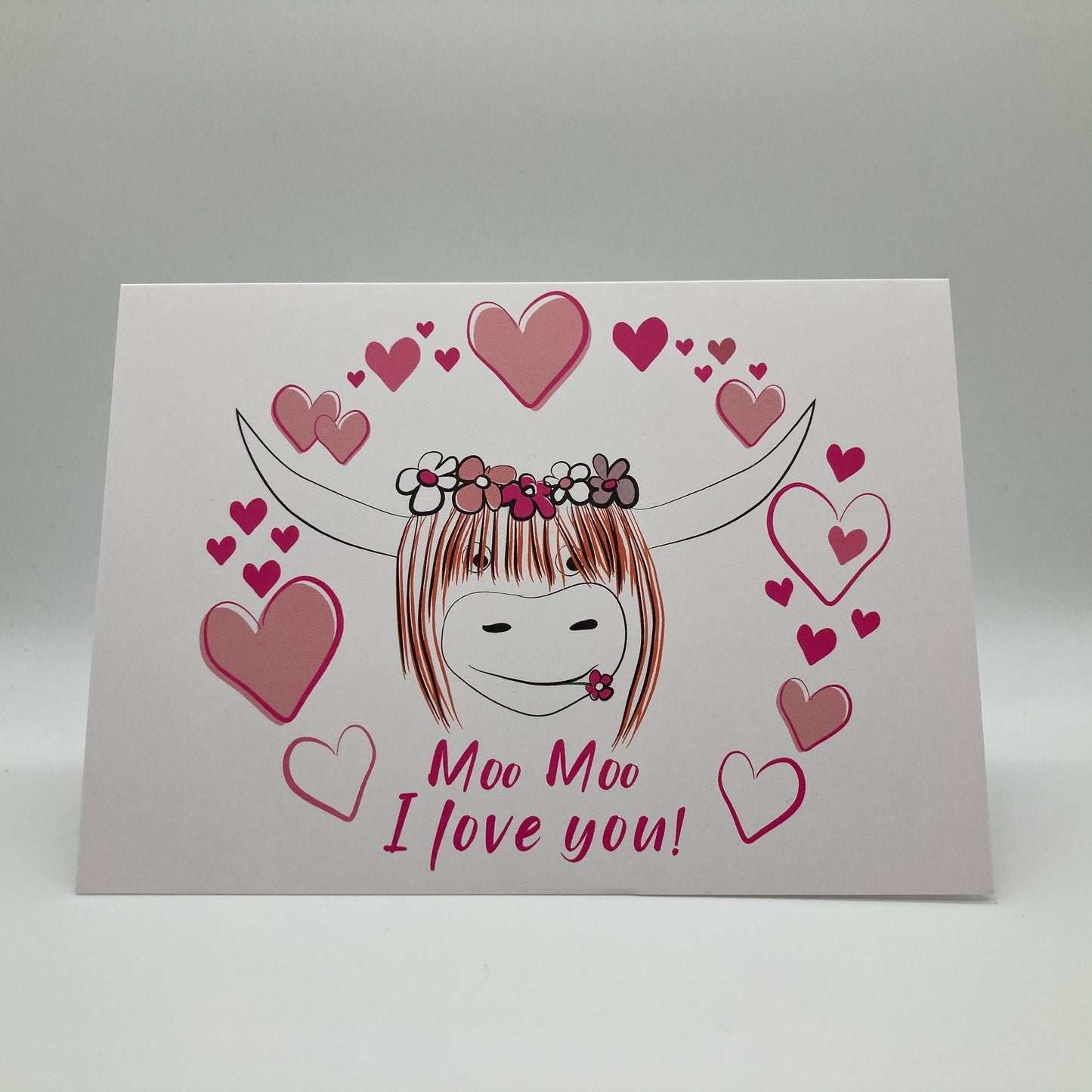 Greeting card - Moo Moo I love you!
