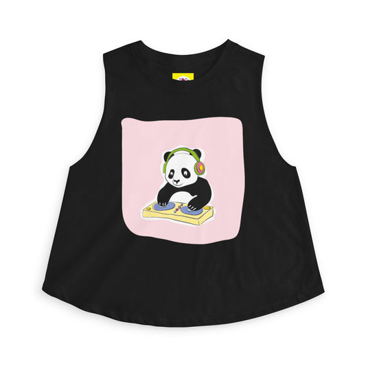 DJ Panda - Women's Crop Top