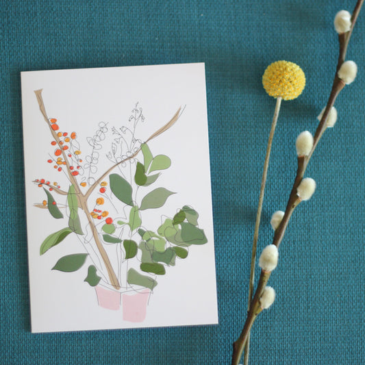 Greeting card - Bouquet - Happy Birthday
