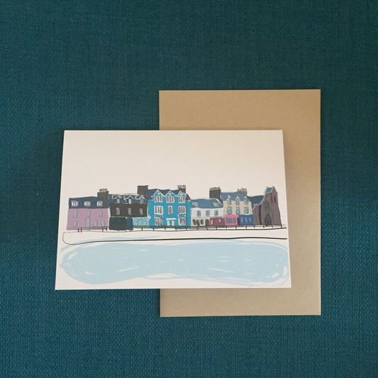 Tobermory, Isle of Mull (Scotland) - Greeting Card - Blank inside - FREE UK delivery